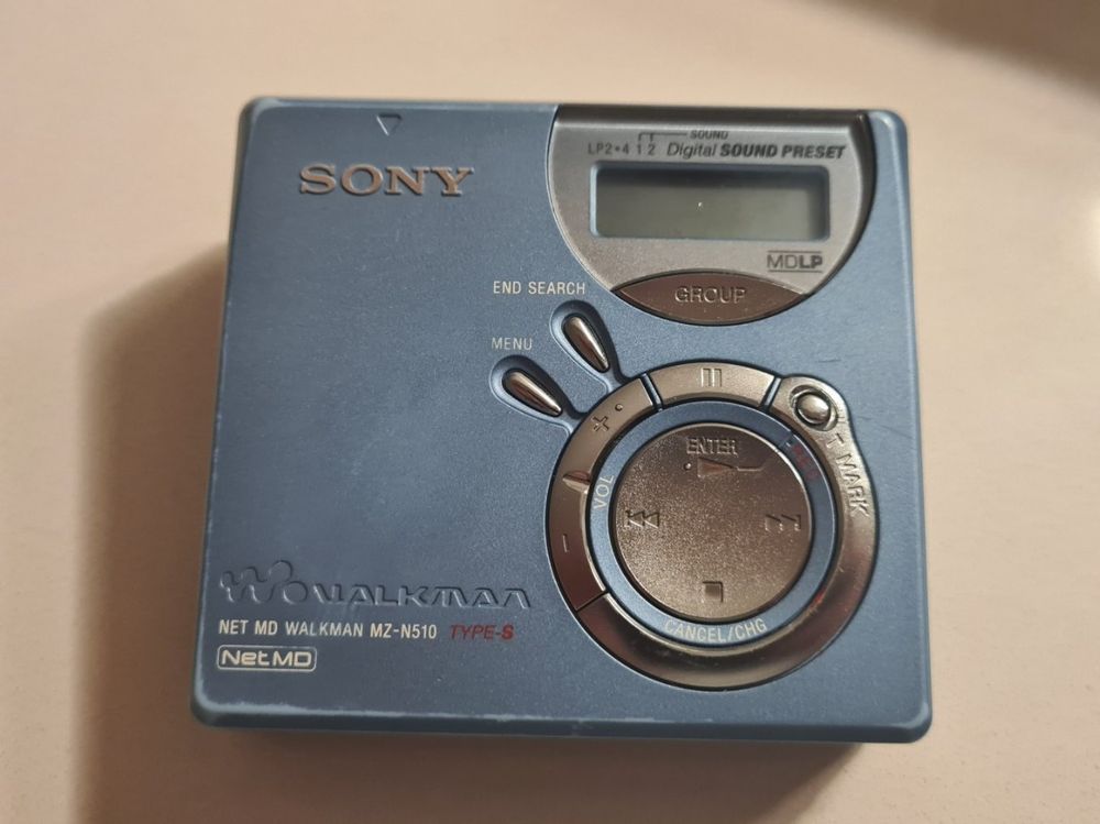 Original SONY Minidisc Walkman/ Player inkl. Minidiscs NEU | Kaufen auf ...