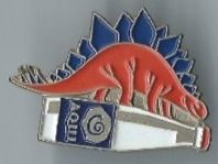 Aqui Dino  Pin