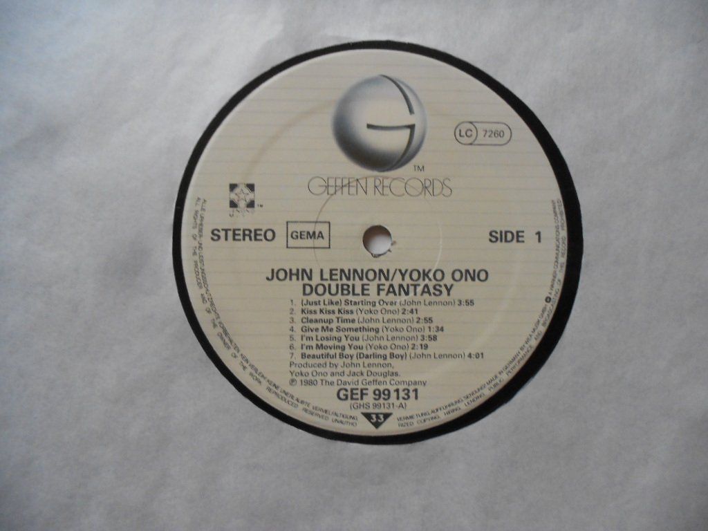 Dischi in vinile: JOHN LENNON / YOKO ONO  -  DOUBLE FANTASY – Usato da Bex venduto da Giorgiob 3