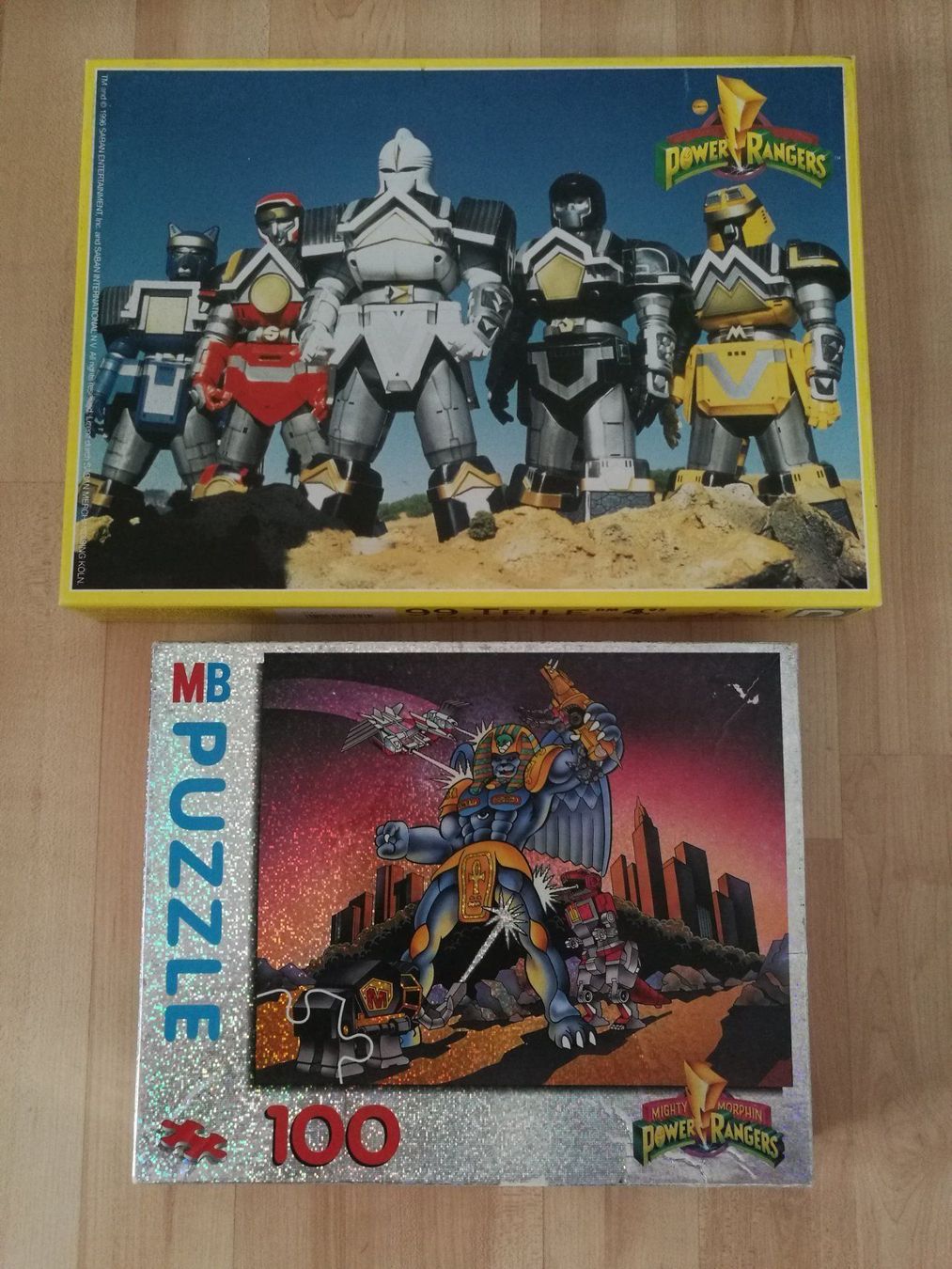 Puzzles: 2 Power Rangers Puzzles aus den 90ern. – Gebraucht aus Wil SG von Donaldus