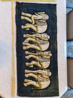 Handbewaltes Batik Kunstwerk