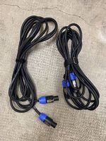 2x Speakonkabel / Lautsprecherkabel 5m 
