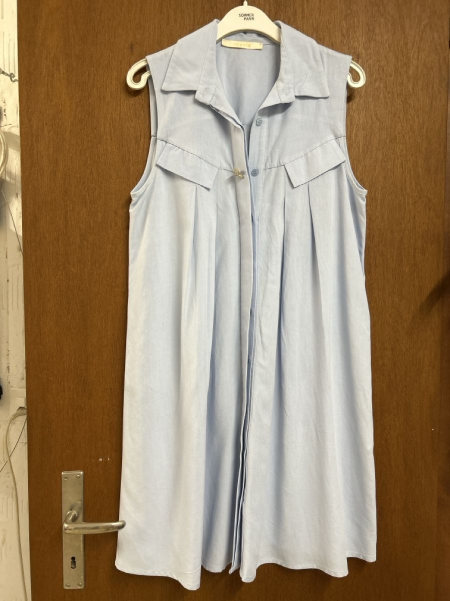 Vestiti: Sommerlicher hellblaBlusenkleid, hellblau, ärmellos, Grösse  – Nuovo (secondo la descrizione) da Umiken venduto da AzizaAmar20