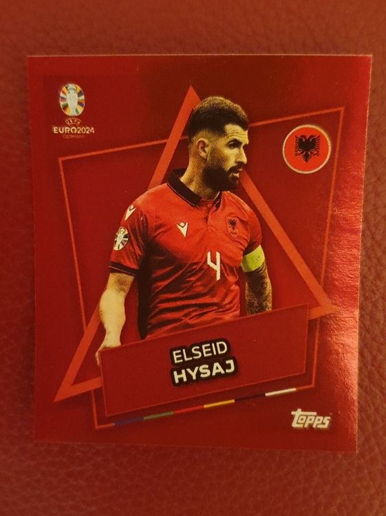Topps UEFA Euro 2024 Sticker ALB SP ELSEID HYSAJ (Neu und ...