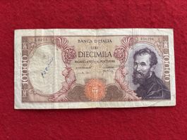 Billet Italie 🇮🇹 10 mil lire 