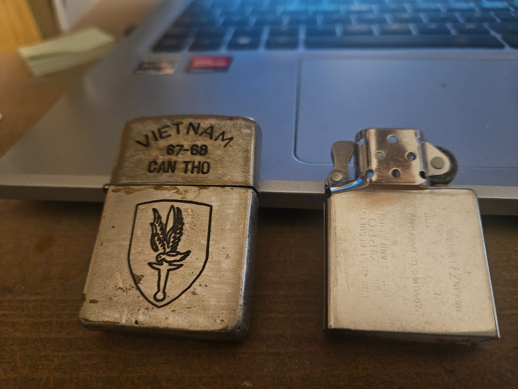 Zippo Accendini: Briquet Zippo Vietnam – Usato da le landeron venduto da Pimpe0 1