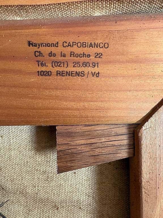 Dipinti: Tableau // Vase de fleurs // – Usato da Portalban venduto da Matteo-Fribourg 3