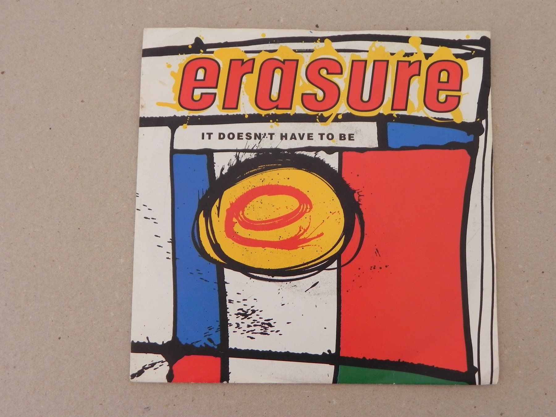 Dischi in vinile: Single Brit. Synthie Pop Dance Duo Erasure 1987 It doesn`t.. – Usato da Siebnen venduto da krimsie