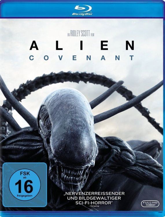 Alien: Covenant (2017) Ridley Scott/Michael Fassbender/NEU | Kaufen auf ...