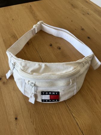 Bauchtasche Tommy Hilfiger Jeans weiss