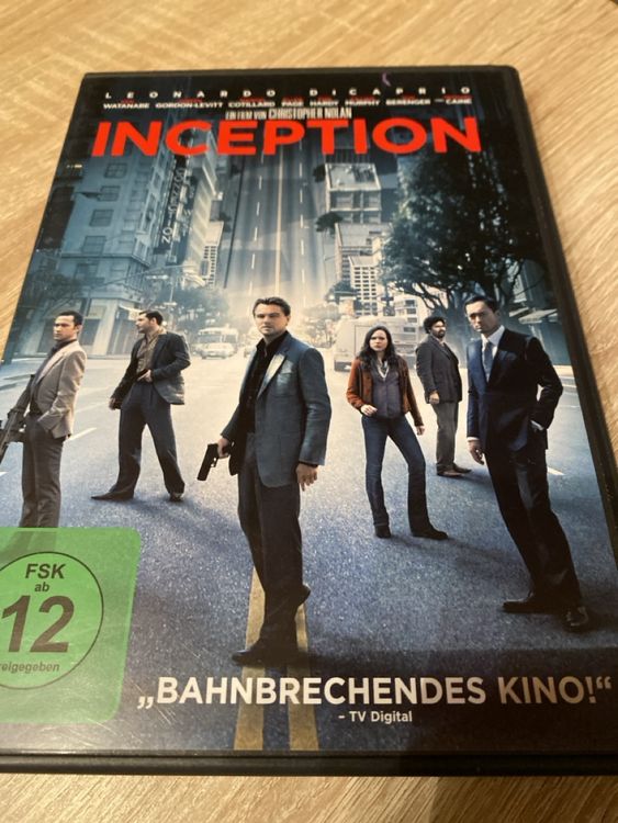 Inception Leonardo DiCaprio Film Dvd | Kaufen auf Ricardo
