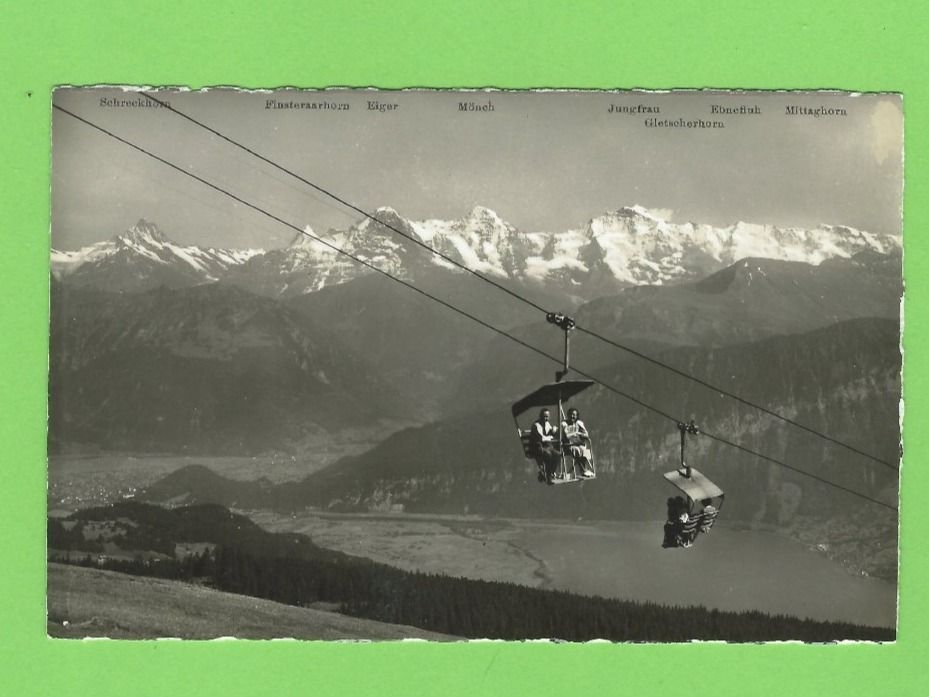 Cartoline postali: Luftseilbahn Beatenberg - Niederhorn – Usato da Zürich venduto da t24_de