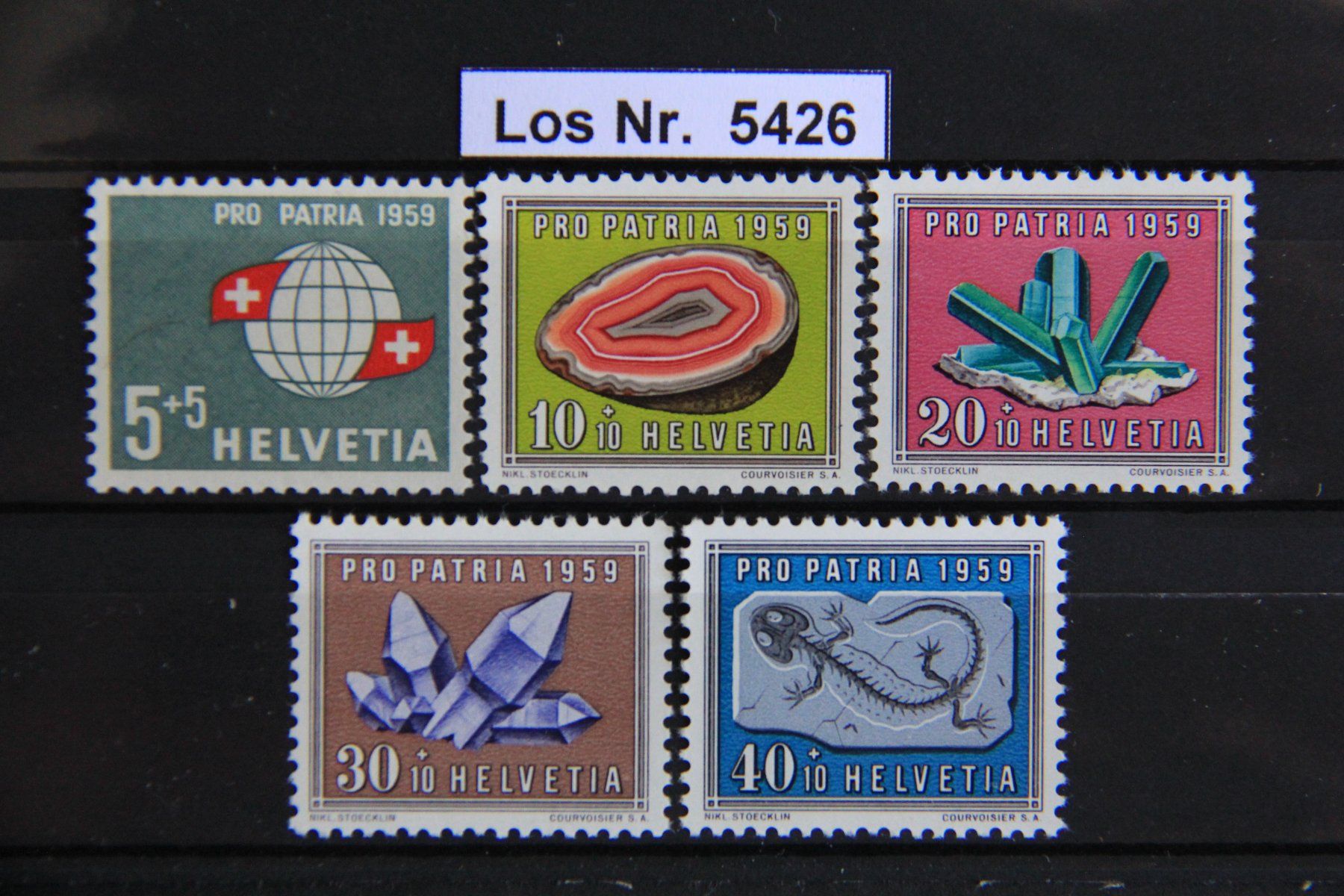 Alle Briefmarken: PP 1959 Serie Postfrisch                            Los 5426 – Neu (gemäss Beschreibung) aus Volken von jukon65