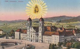 AK Einsiedeln gel. 6.9.1924
