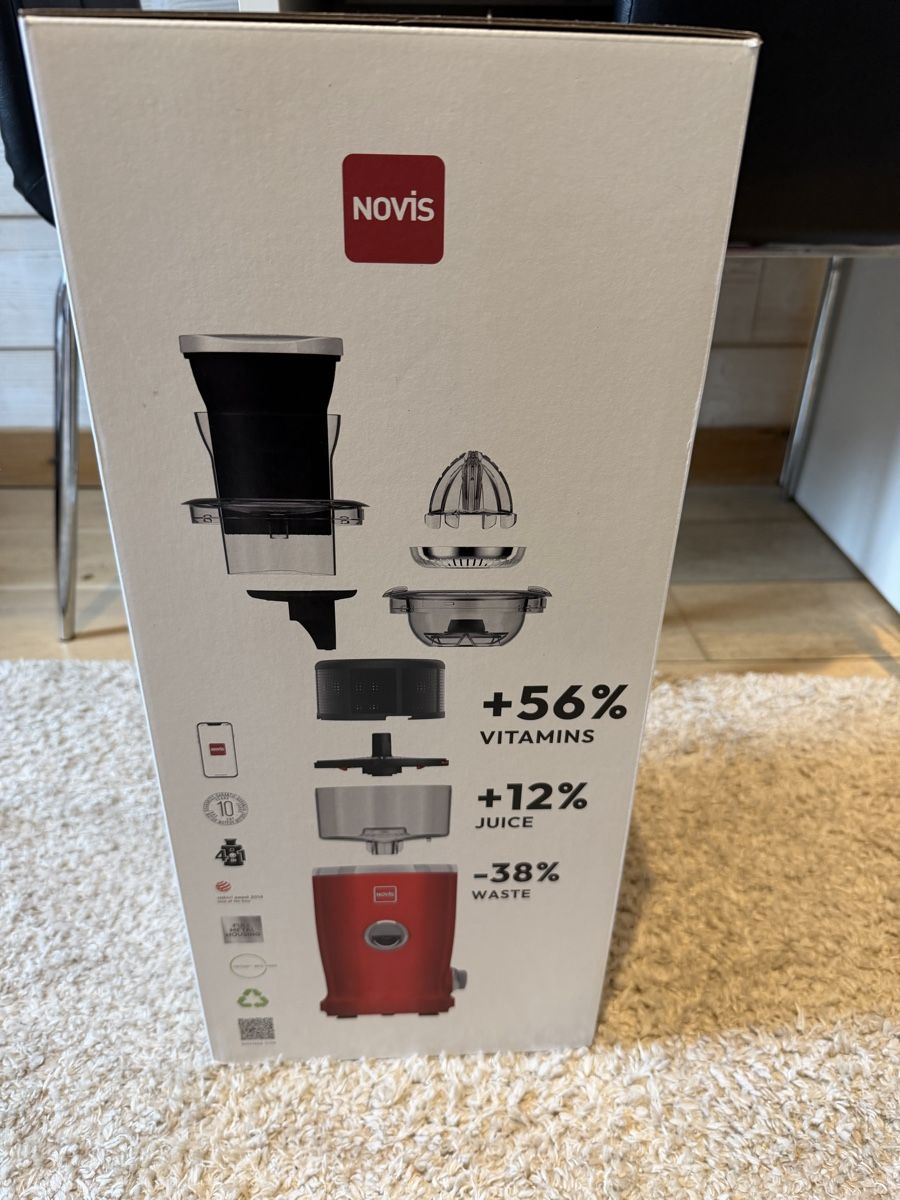 Novis Elettrodomestici da cucina: Brand new NOvis Juicer unopened – Nuovo e nell'imballaggio originale da Pully venduto da vik_2mrb 1