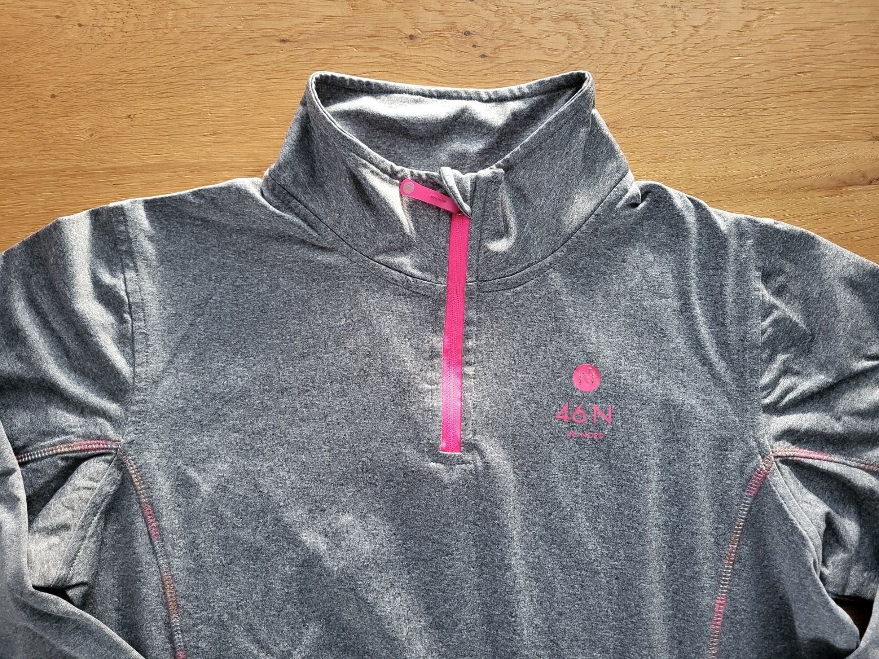 46 Nord Maglioni & Felpe: 46N Pullover, Grau mit pinken Details, Gr. 164 – Usato da Rünenberg venduto da Bille77 1