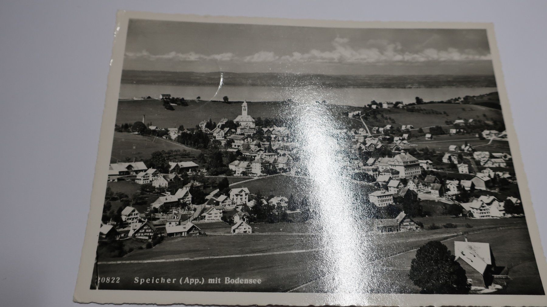 Cartoline postali: Speicher (App.) mit Bodensee 1951 – Usato da Cormoret venduto da Pascalll2001 1