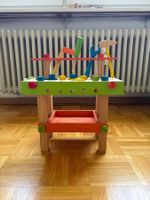 Spiel-Werkbank für Kinder mit Zubehör (gemäss Bild)