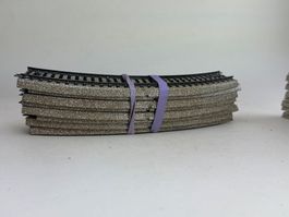 EN- Märklin 6 x gebogene Aussenkreis Gleise