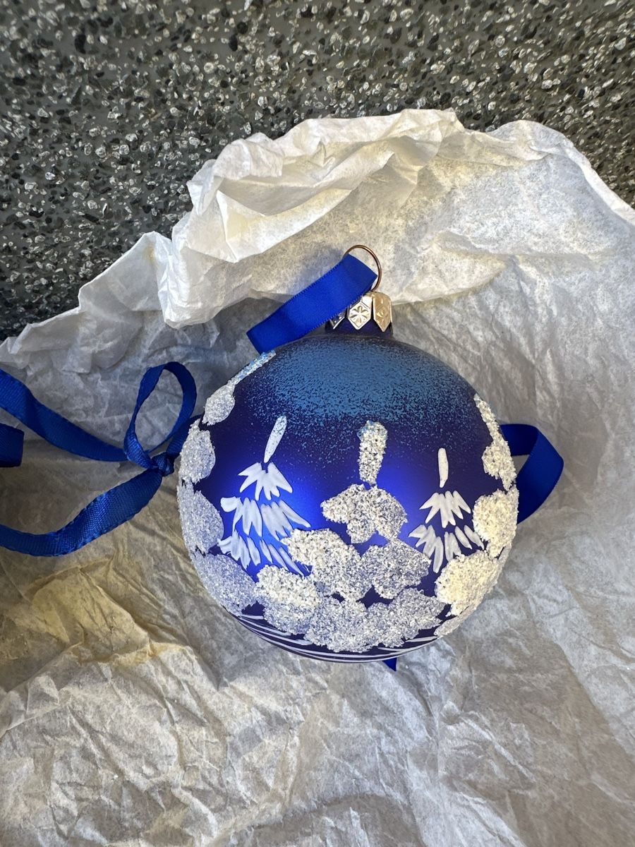 Tutte le decorazioni: 4 Handgemalte Glas Weihnachtskugeln  – Usato da Oberentfelden venduto da vilibrand 7