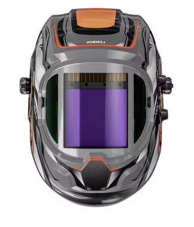 Klappbarer Schweißhelm Mit Automatik-Verdunkelung – 180° Panorama-Sicht, Optische Klasse 1/1/1/1, 4 Sensoren