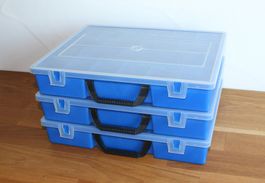 3 Sortierkisten Organizer f. Lego Schrauben Nägel Mosaik usw