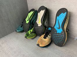 3× Nike Flyknit Racer - ultraleicht & selten