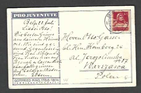 Cartoline: 1 Karte Pro Juventute – Nuovo (secondo la descrizione) da Koblenz venduto da Markenhimmel