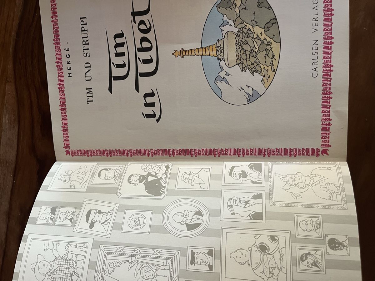 Comics: Tim und Struppi in Tibet - Comic Softband – Gebraucht aus Gümmenen von gastmer 3