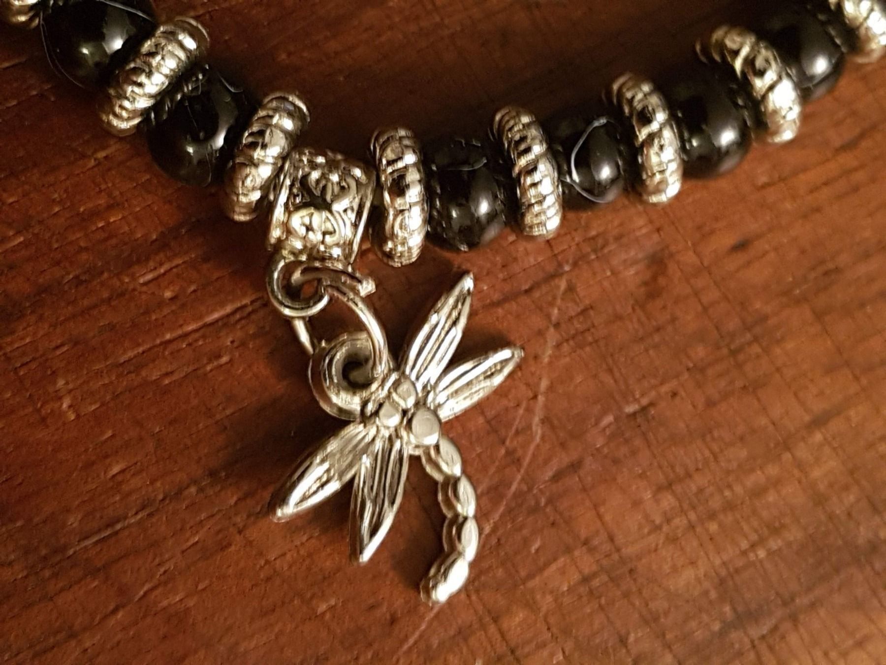Armbänder & -reifen: Armband Strand Motive schwarz silberf. – Gebraucht aus Ettingen von Maranathatalitha 1