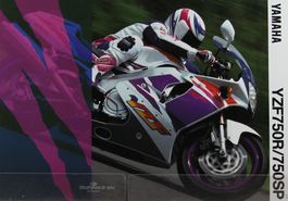 ORIGINAL PROSPEKT | YAMAHA YZF 750R & 750SP | AB 1994 - DE