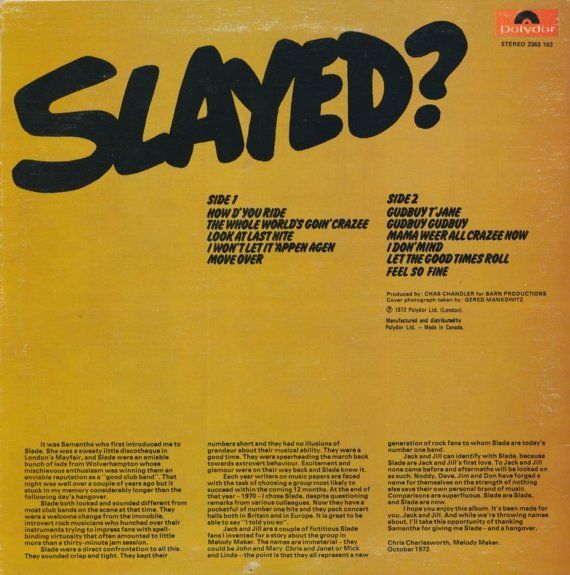 Schallplatten: Slade – Neu (gemäss Beschreibung) aus Aeschi SO von Stones55 2