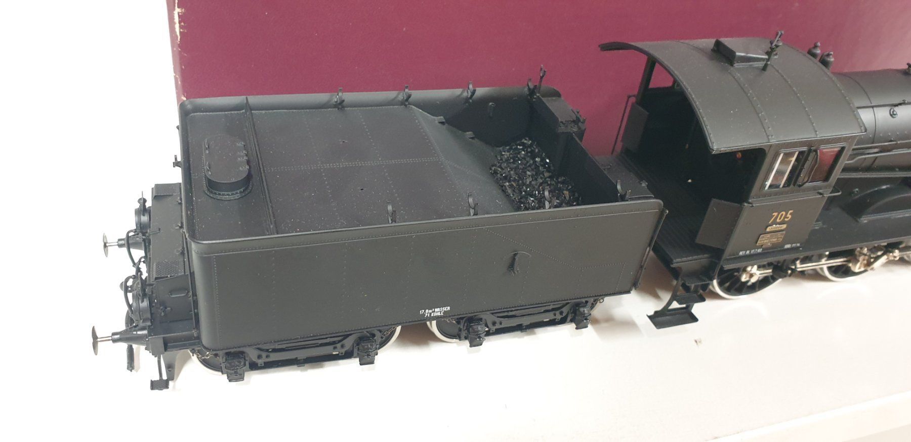Fulgurex Modellini di ferrovie: Fulgurex Spur 0 SBB Dampflok A3/5 705 – Nuovo (secondo la descrizione) da Geroldswil venduto da TopTrain54 3