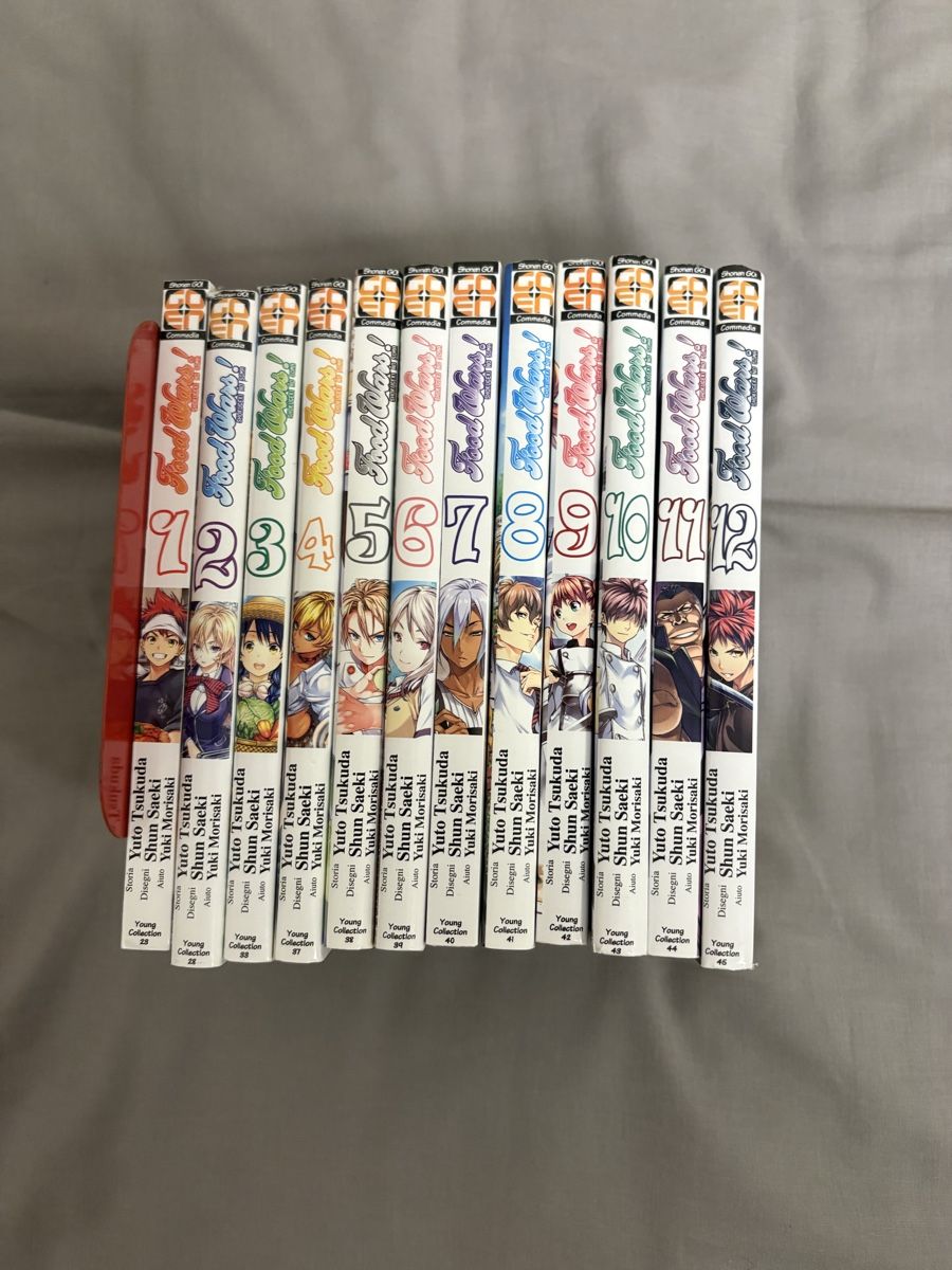 Fumetti: Manga Food Wars 1-12 – Usato da Massagno venduto da ZeMa 1