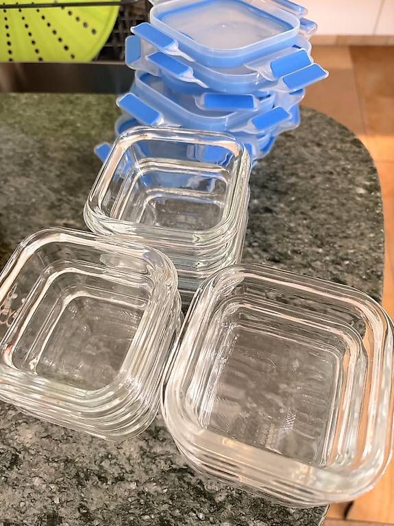 Contenitori & Simili: Pyrex Vorratsbehälter quadrratisch aus Glas – Usato da Liestal venduto da eliceni 1