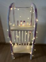 Schlitten Regal mit LED Licht
