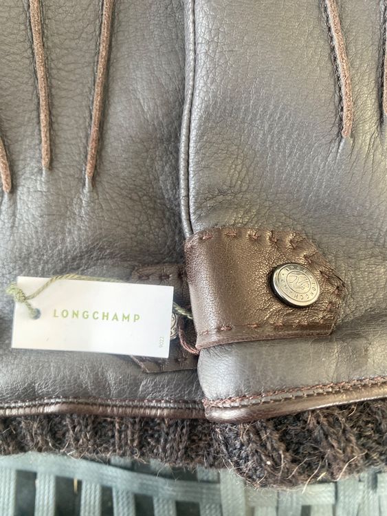 Autres accessoires hommes: Longchamp Leder-Handschuhe Neu ( 9) – Neuf avec emballage d'origine à Vezia par sidu03 5
