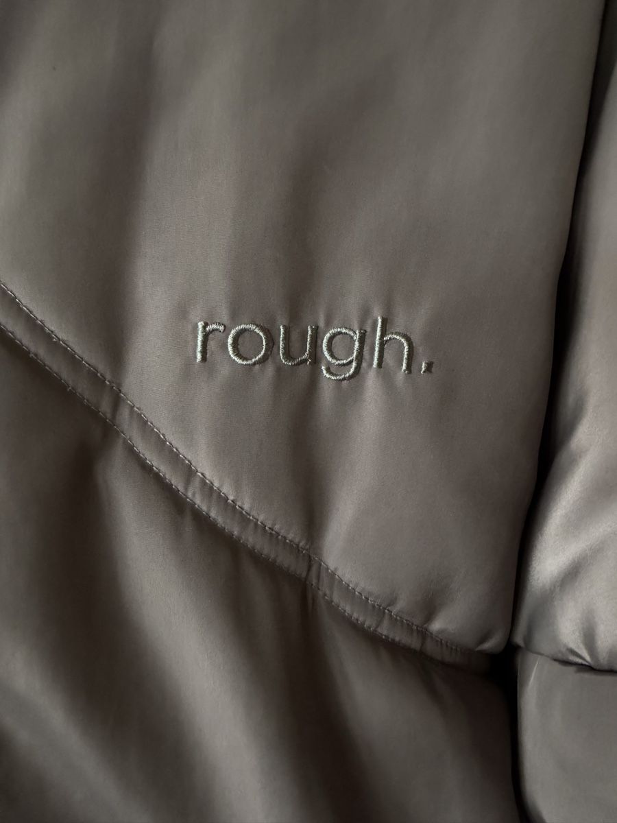 Giacche: Rough. Winterjacke, Gr. L, Grau, Kapuze – Usato da Arbon venduto da andizue 1