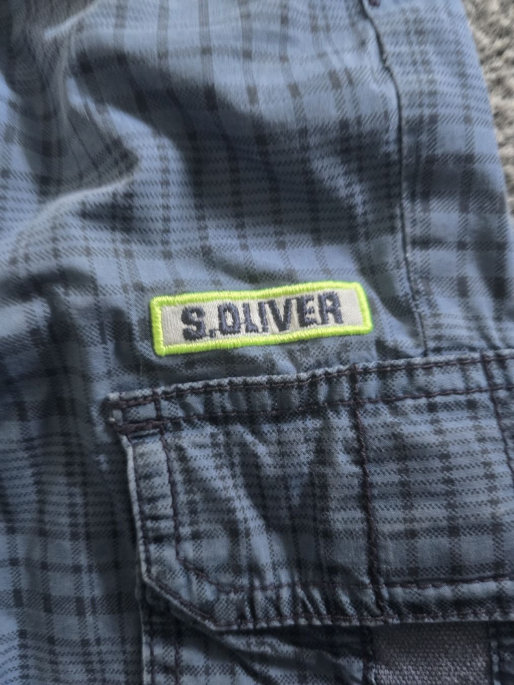 S.Oliver Hosen: S.Oliver Shorts kariert Grösse 128 – Gebraucht aus Unterentfelden von Panda-87 1