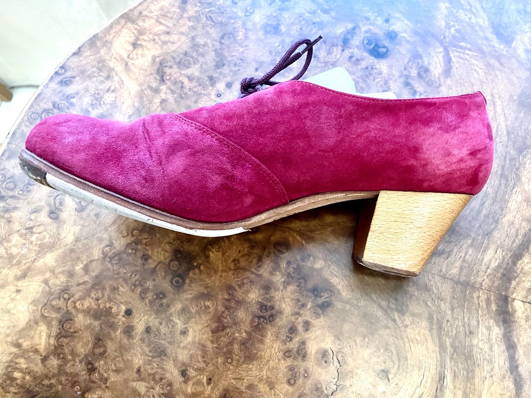 Scarpe da donna: Pumps oder Flamenco Schuhe, Wildleder Größe 40 ½ – Usato da Schaffhausen venduto da NinaRicardo 6