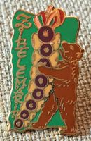 G527 - Kunst Pin Zibelemärit Bär Bern von Niklaus Troxler