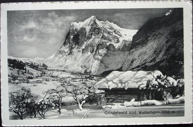 Cartes postales: GRINDELWALD und Wetterhorn – D'occasion à Jona par philajona