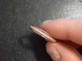 Vergoldet Ring, Grösse 9 (59.5)