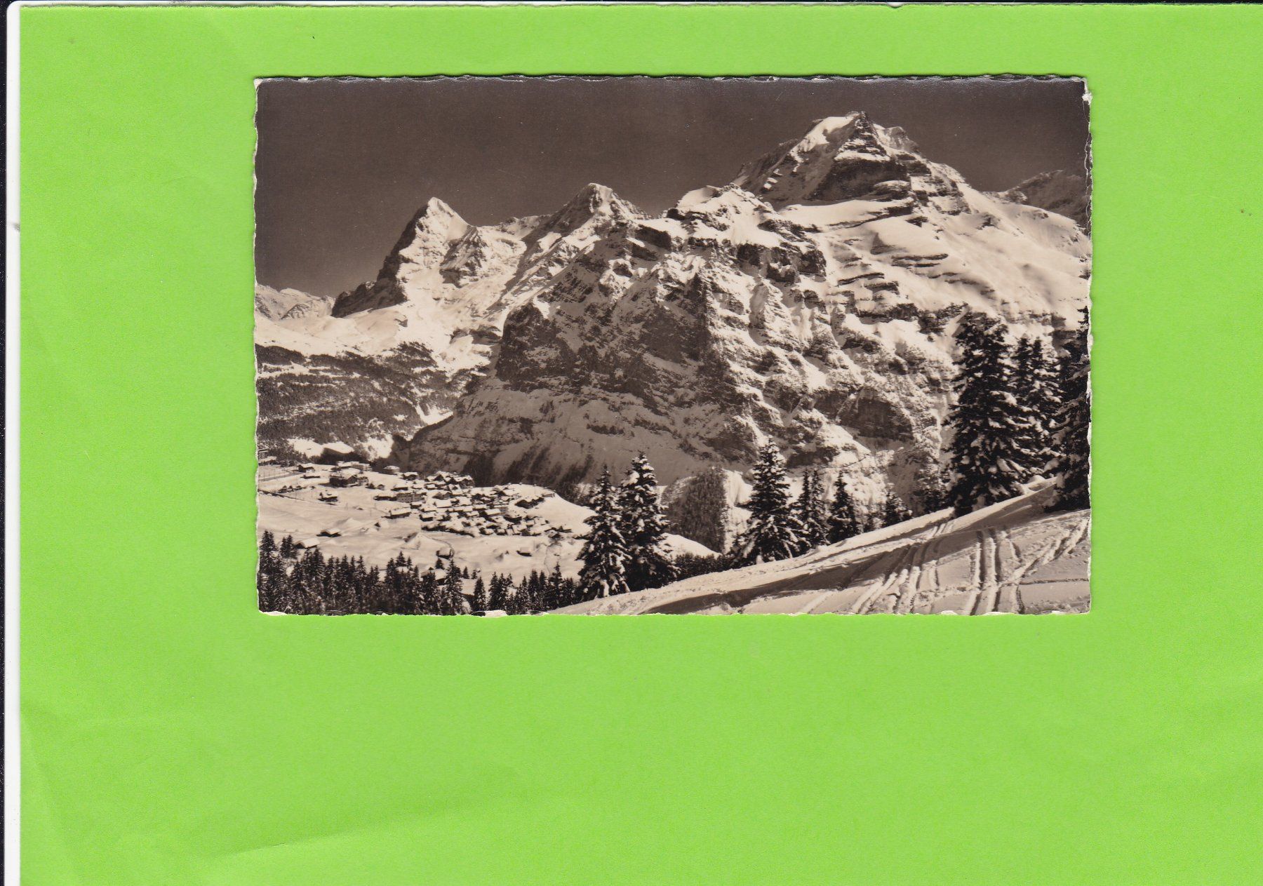 Ansichtskarten: 10879 Mürren, E. Gyger – Gebraucht aus St. Peterzell von neckertal