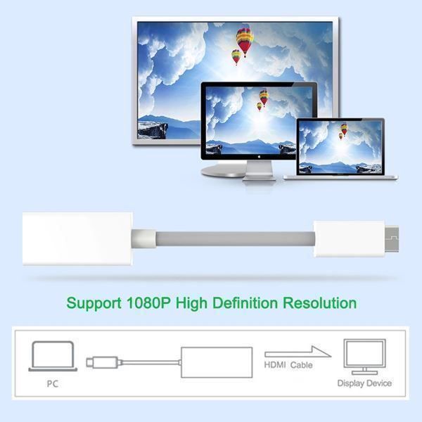Adattatori: Mini DVI auf HDMI Adapter MacBook – Nuovo e nell'imballaggio originale da Zürich venduto da Store-247 2