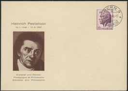 1946 - Pestalozzi - Ersttagsbrief FDC ET