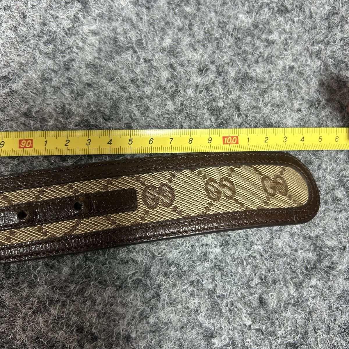 Gucci Cinture: Gucci belt monogram brown  – Usato da La Sagne NE venduto da Matlasape 3