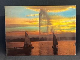 Genève - Effet de lumière dans la rade