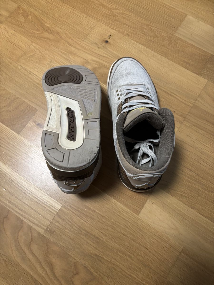 Jordan Scarpe da uomo: Jordan 3 Retro Palomino, Gr. 41 – Usato da Oberdorf BL venduto da monkeygoesape 2