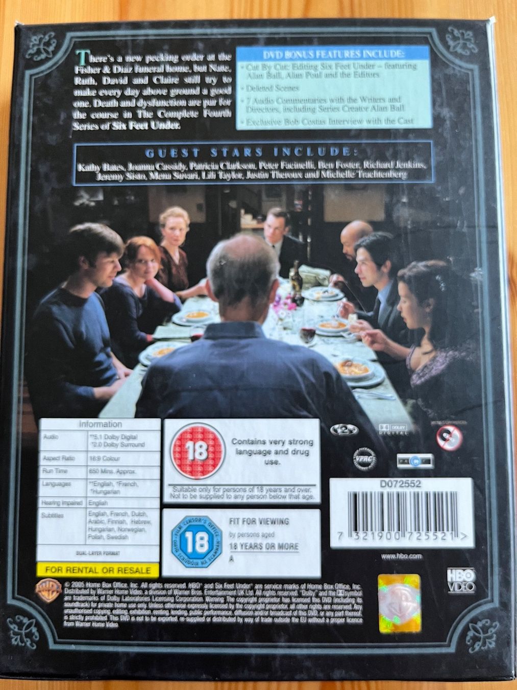 Tutti i DVDs: Six Feet Under Season 4 – Usato da Zürich venduto da Gurkis 1